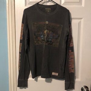 Vintage Graphic Long Sleeve Shirt